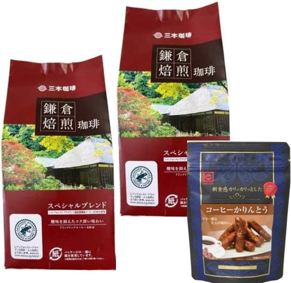 Amazon | 三木 珈琲 鎌倉焙煎珈琲スペシャルブレンド、ドリップ